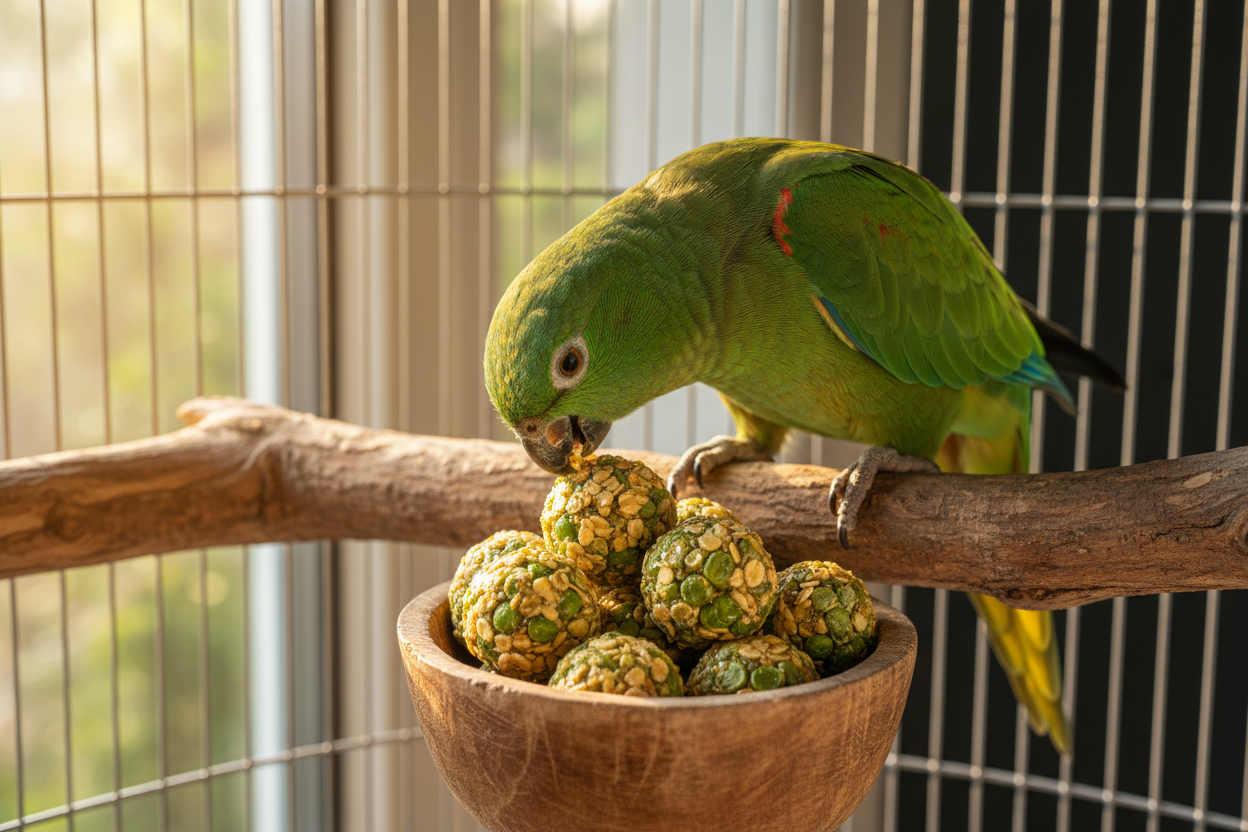 Simple Parrot Pea Treat Recipe: Easy Homemade Snacks