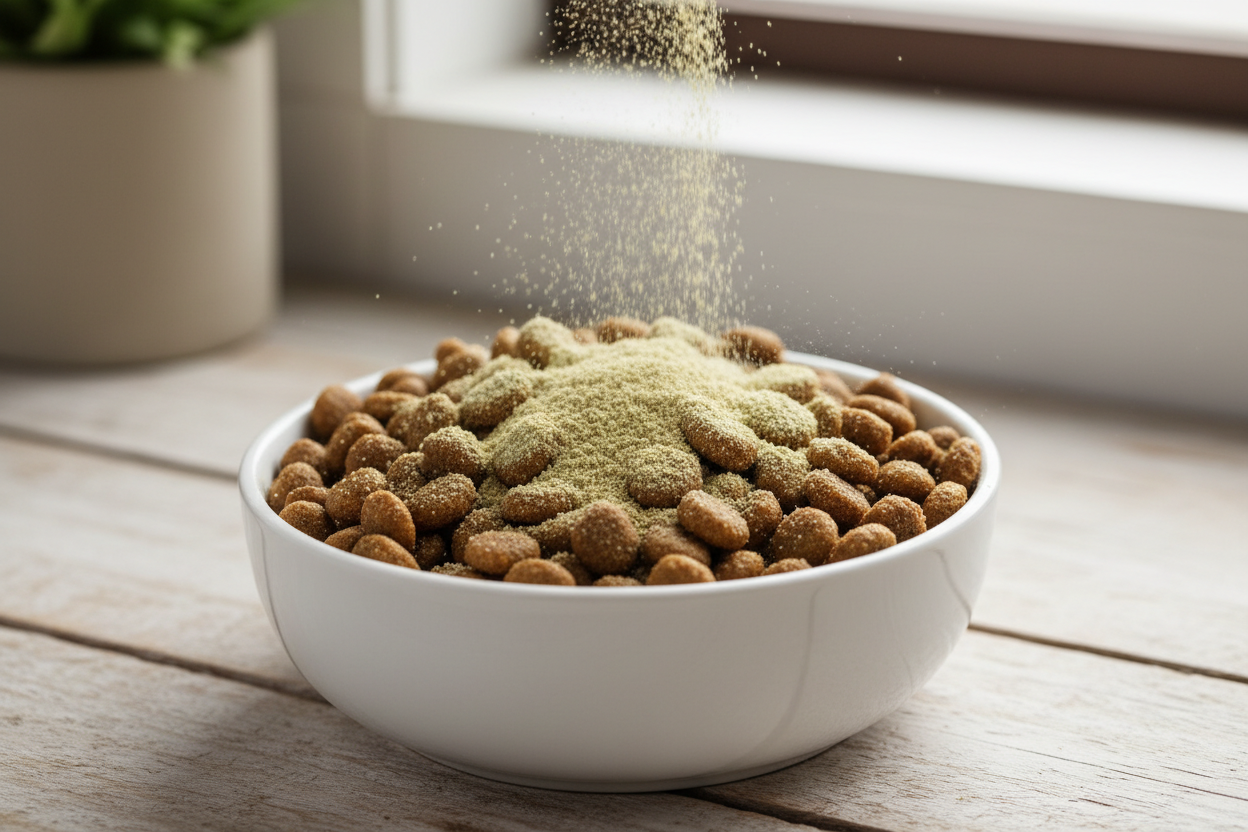 How To Make Easy Pumpkin Seed Dog Food Topper