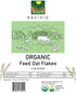 Pacific Organic Feed Oat Flakes | Rich with Fiber & Minerals | USDA and CCOF Certified | Product of USA | 2Lbs